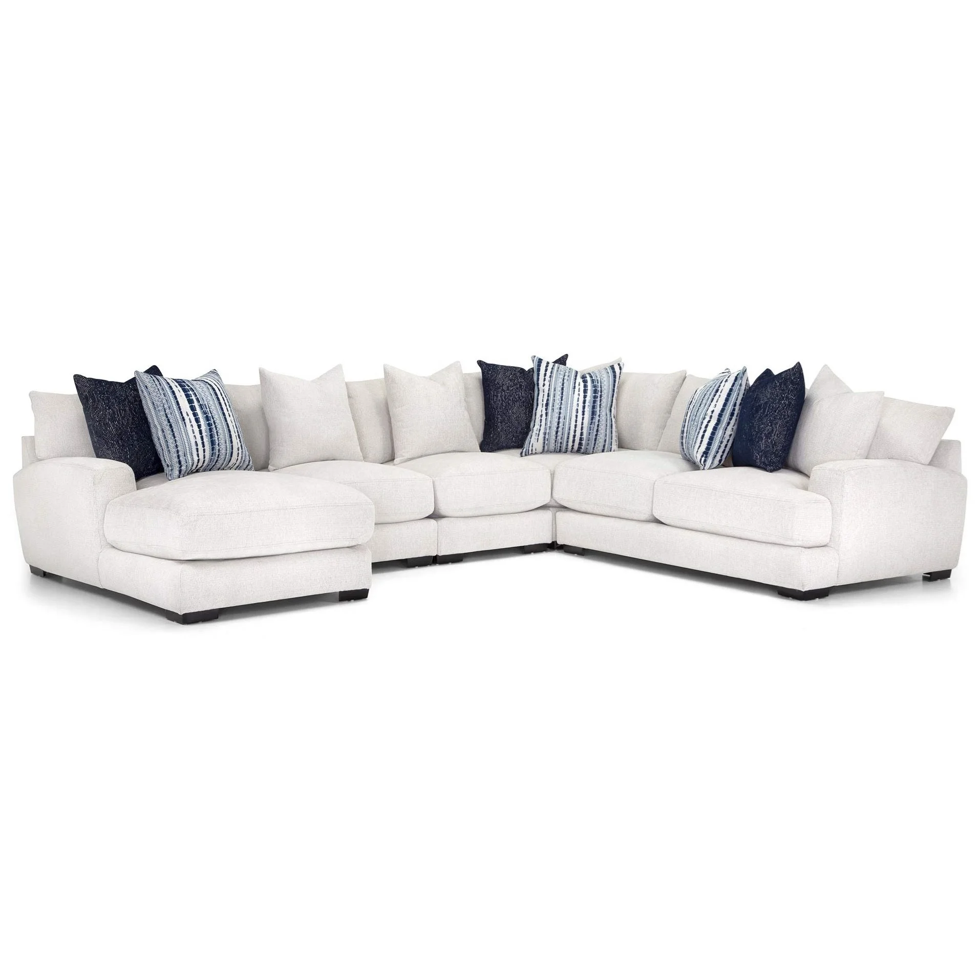 Franklin 903 90385+2x03+04+60390009 LShaped Sectional Sofa with